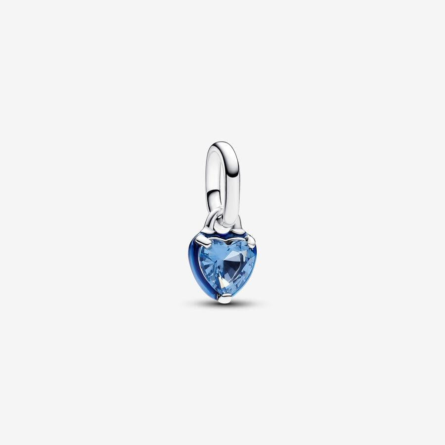 Pandora ME Blue Chakra Heart Mini Dangle Charm WRIST SWEDEN