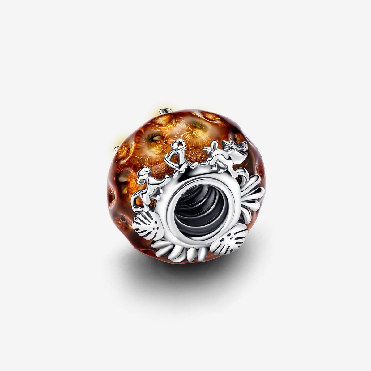 Pandora Disney The Lion King Murano Glass Charm WRIST SWEDEN