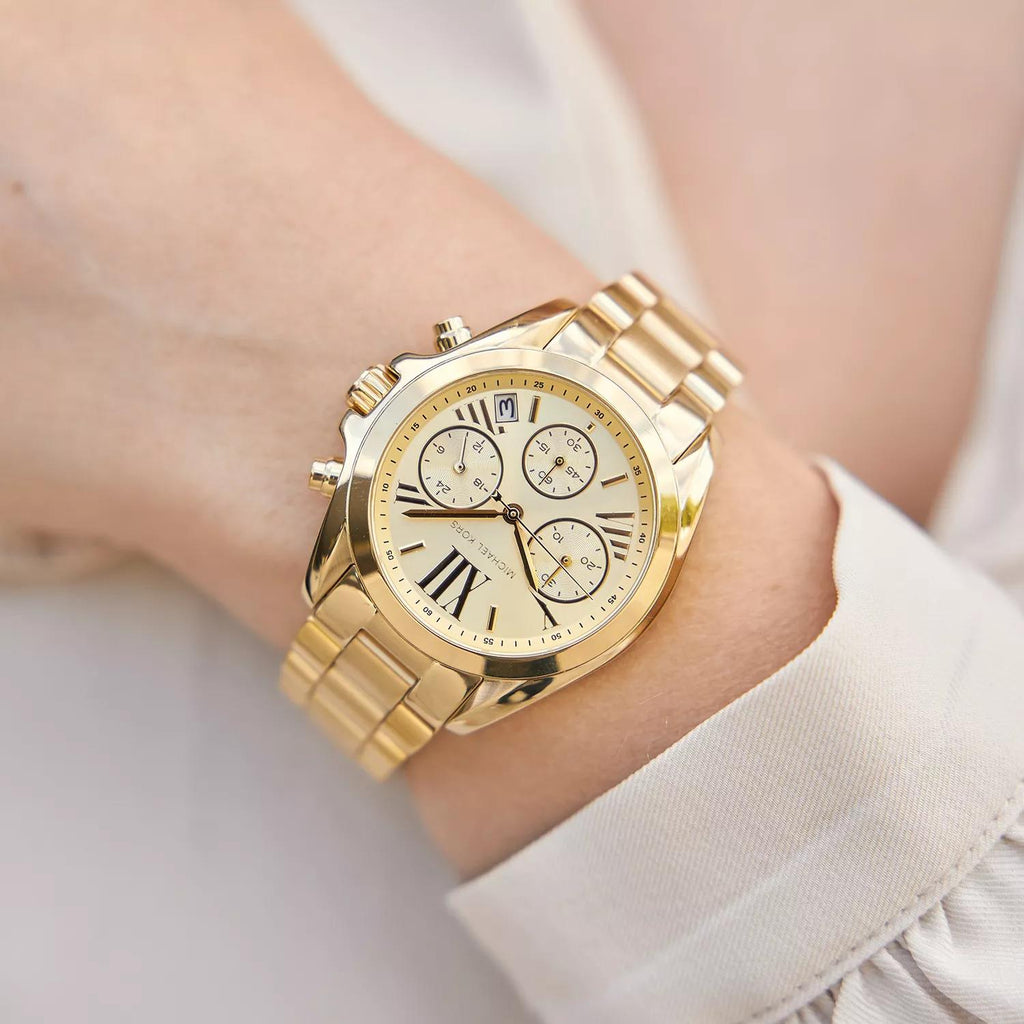 Michael Kors MK5798 Bradshaw Gold-Tone Ladies Watch Michael Kors
