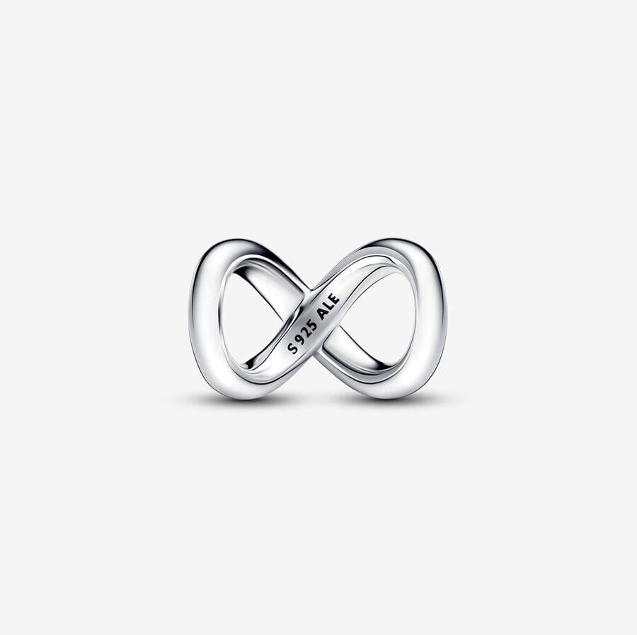 Pandora Forever & Always Infinity Charm WRIST SWEDEN