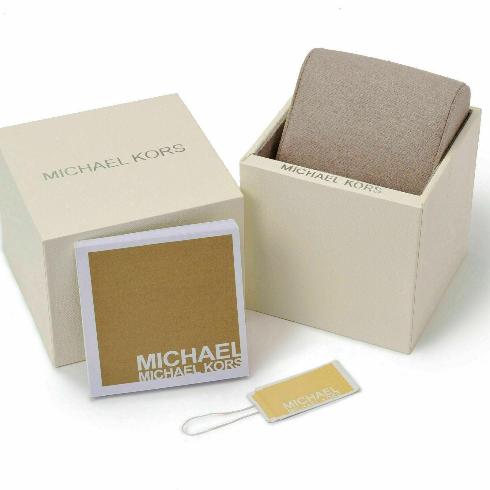 Michael Kors MK4339 Pyper Quartz Crystal Gold Dial Women's Watch Michael Kors