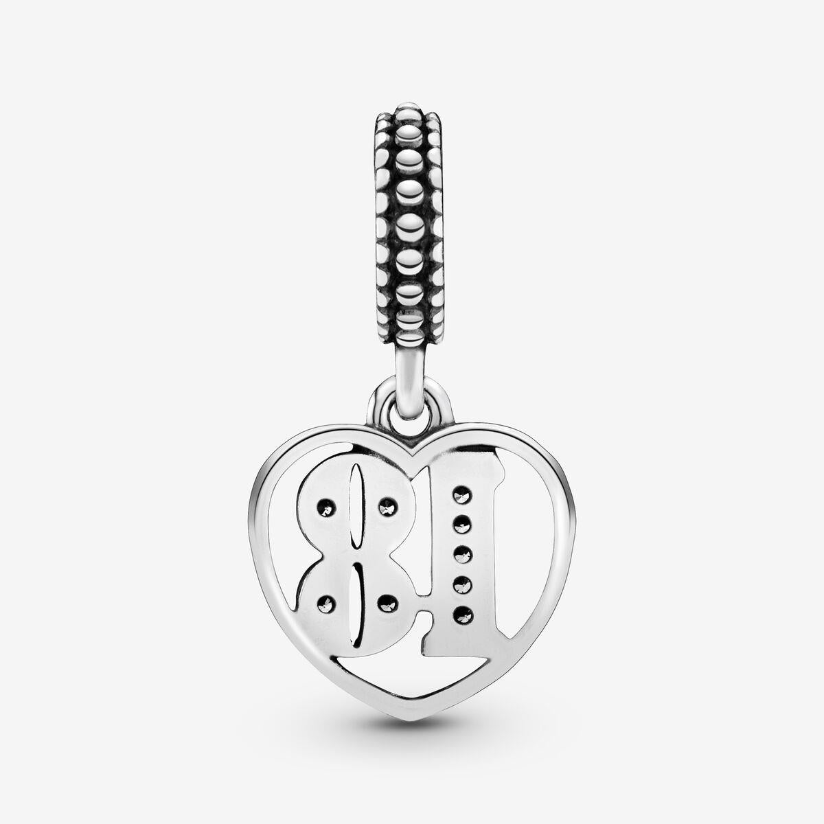 Pandora 18th Celebration Dangle Charm 797262CZ Pandora