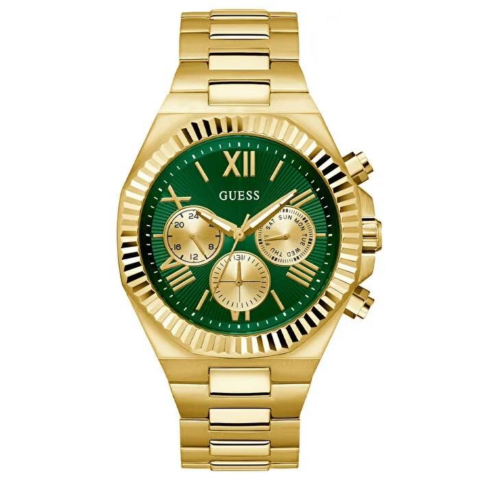GUESS GW0703G2 Equity Mens Gold Tone Multi-function Watch WRIST SWEDEN