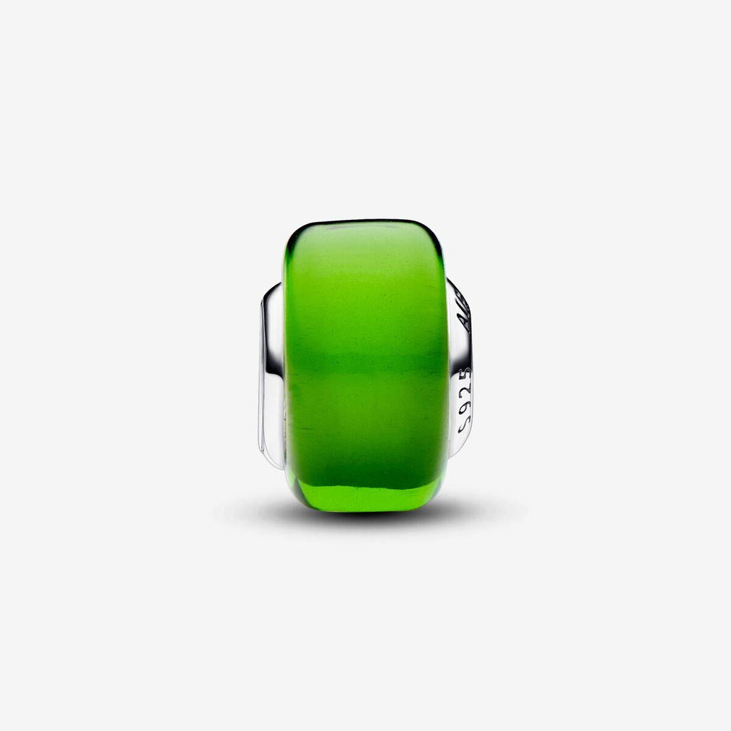 Pandora Green Mini Murano Glass Charm WRIST SWEDEN