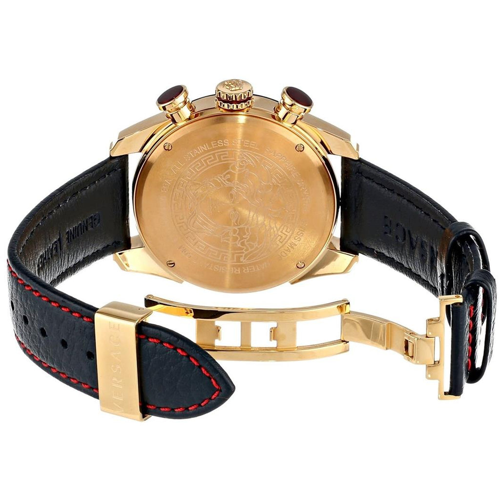 Versace VDB040014 V-Ray Analog Display Quartz Black Men's Watch Versace