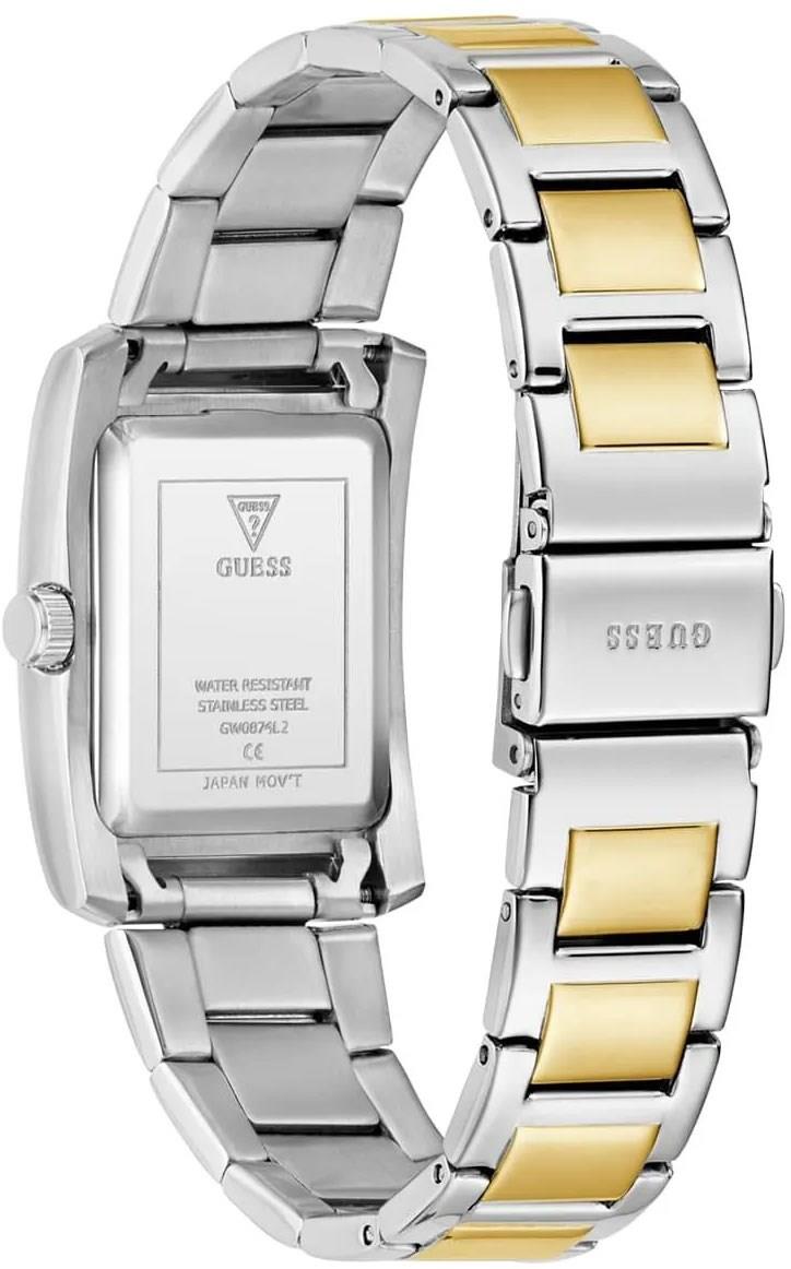 GUESS Ladies 2-Tone Silver Tone Analog Watch WRIST SWEDEN