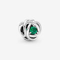 Pandora May Birthstone Eternity Circle Charm WRIST SWEDEN