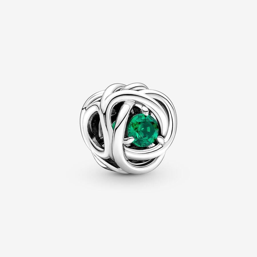 Pandora May Birthstone Eternity Circle Charm WRIST SWEDEN