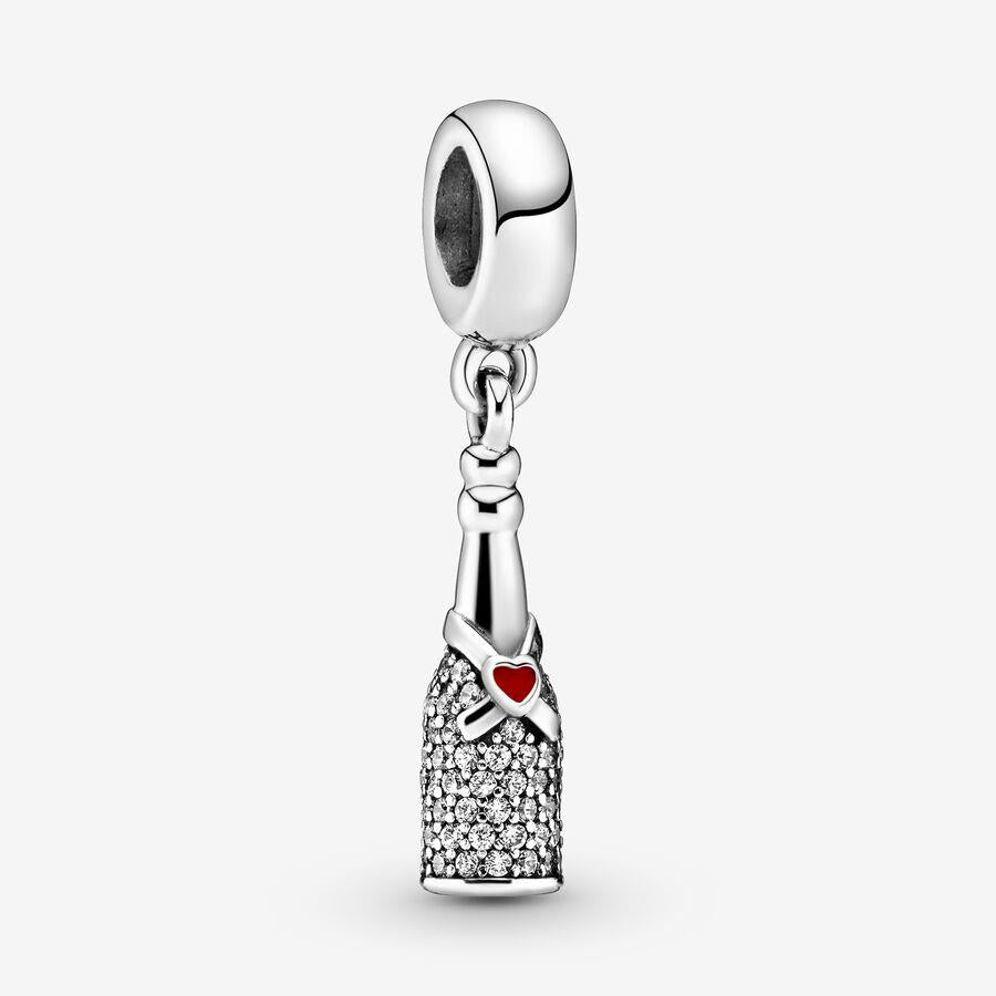 Pandora Sparkling Wine Bottle Dangle Charm Pandora