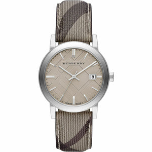 Burberry BU9029 The City Smoke Check Women's Watch Burberry