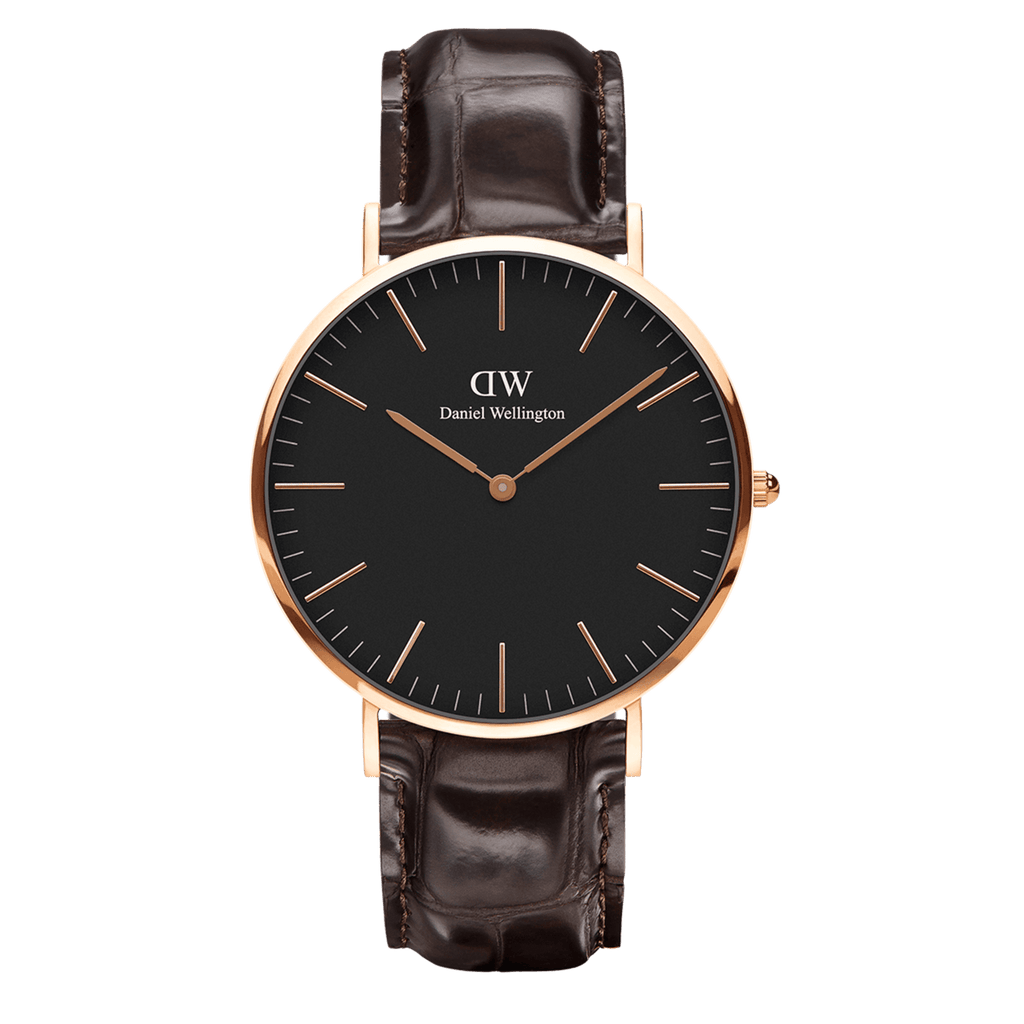 Produktbild av Daniel Wellington DW00100128, Classic York herrklocka med 40 mm boett.