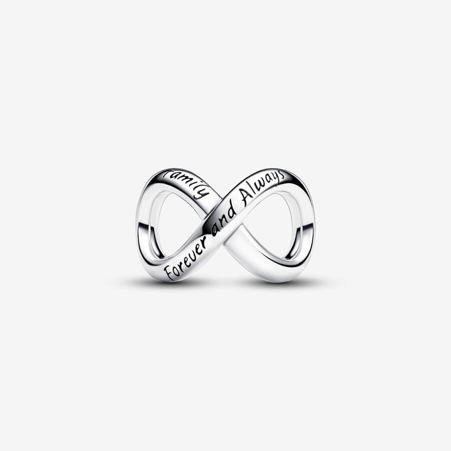 Pandora Forever & Always Infinity Charm WRIST SWEDEN