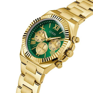 GUESS GW0703G2 Equity Mens Gold Tone Multi-function Watch WRIST SWEDEN