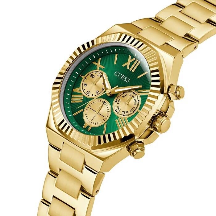 GUESS GW0703G2 Equity Mens Gold Tone Multi-function Watch WRIST SWEDEN