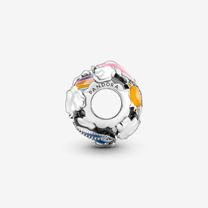 Pandora Fly Away Rainbow Sky & Travel Charm WRIST SWEDEN