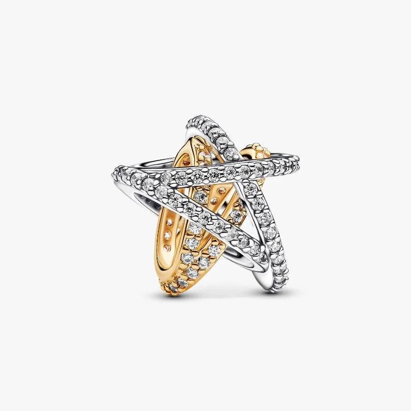 Sparkling Cross Star Charm WRIST SWEDEN