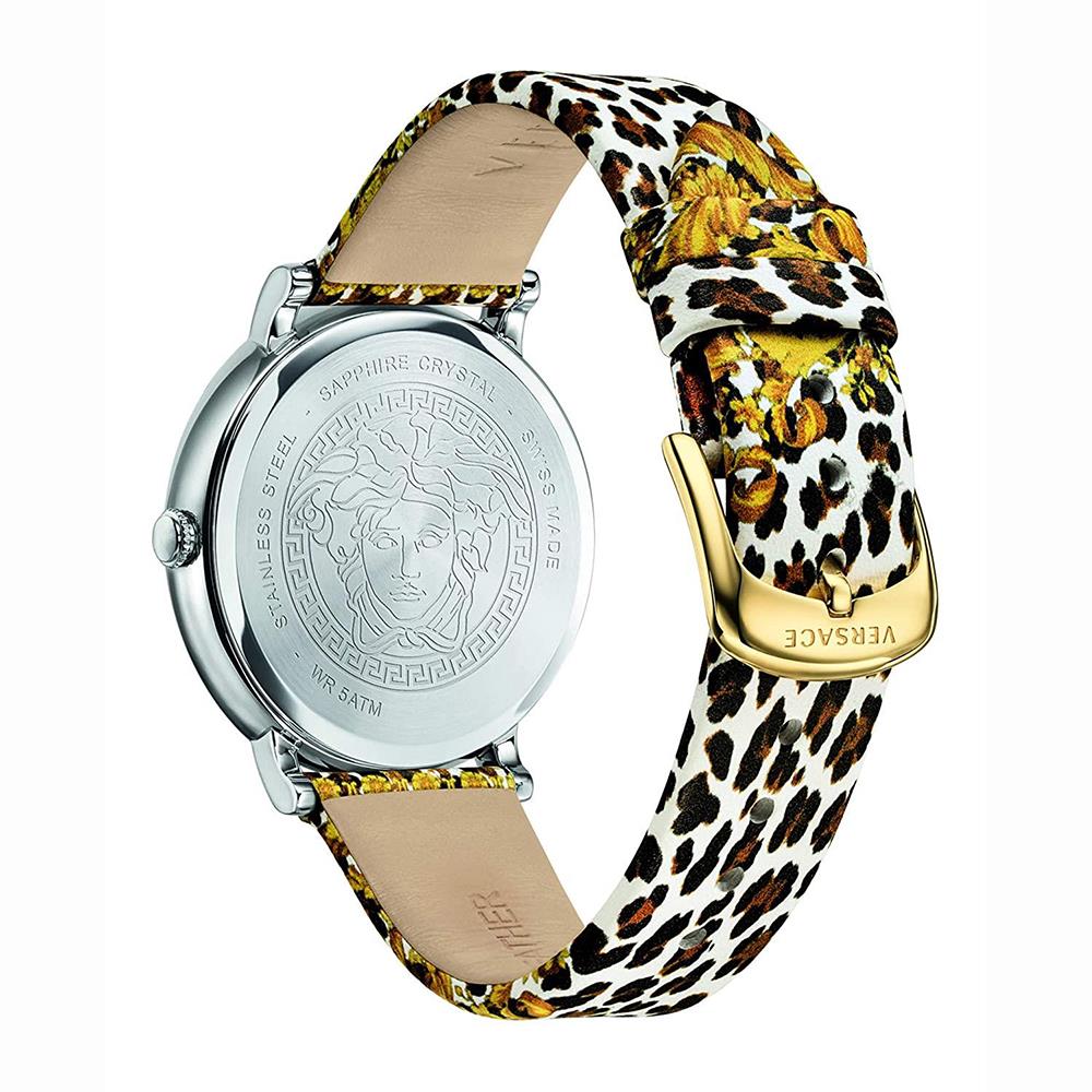 Versace VBP120017 V-Circle Tribute Edition – vit damklocka WRIST SWEDEN