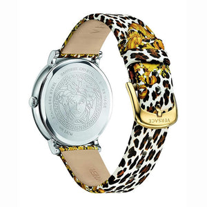Versace VBP120017 V-Circle Tribute Edition – vit damklocka WRIST SWEDEN