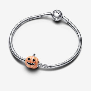 Pandora Glow-in-the-dark Spooky Pumpkin Charm WRIST SWEDEN