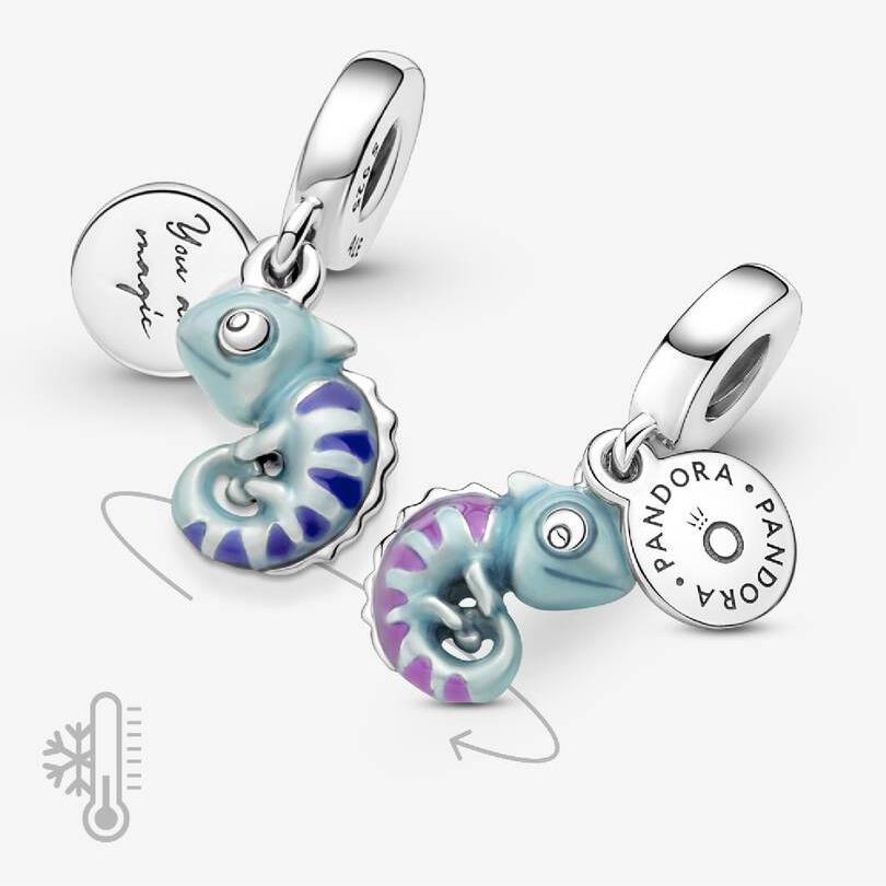 Colour-changing Chameleon Dangle Charm