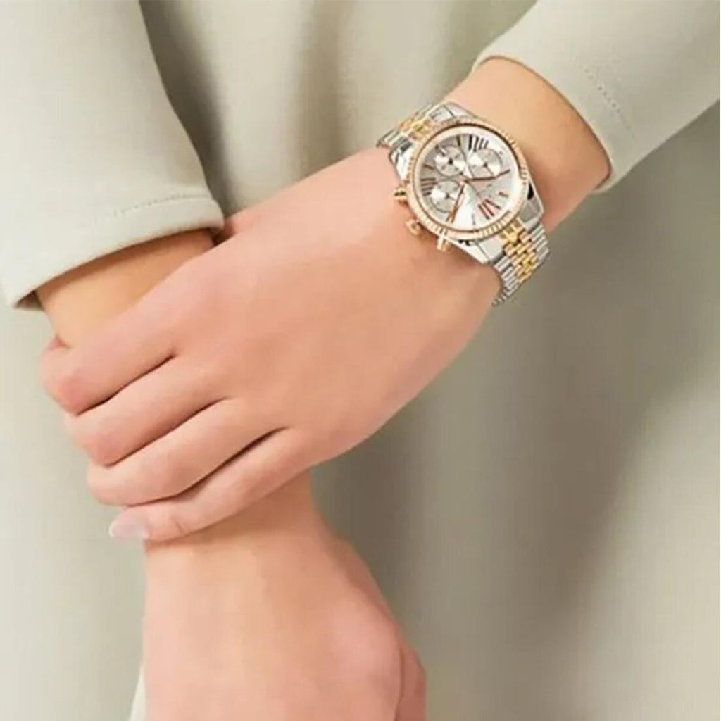 Michael Kors MK5955 Lexington Chronograph Stainless Steel Women's Watch Michael Kors