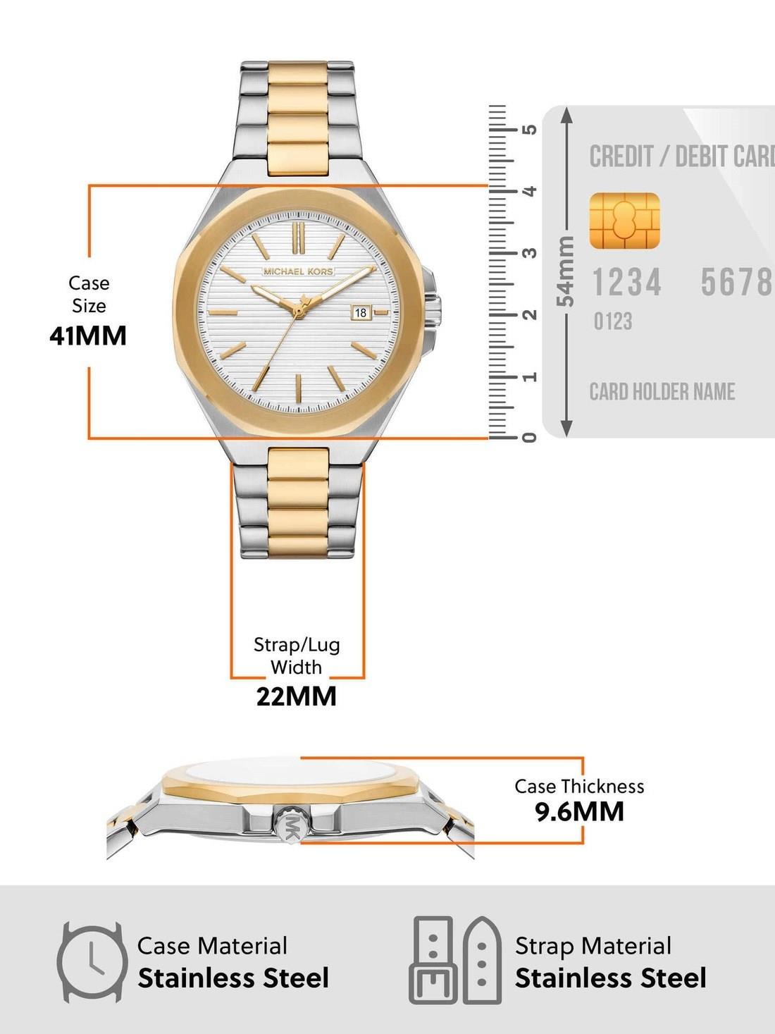 Michael Kors MKO1181 Men's Watch WRIST SWEDEN