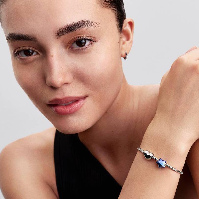 Blue Star Charm