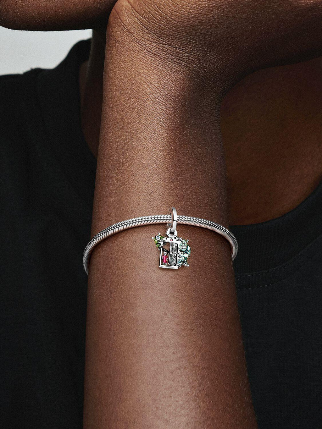 Pandora Disney Pixar Die Monster AG Tür Charm-Anhänger Sterling-Silber WRIST SWEDEN
