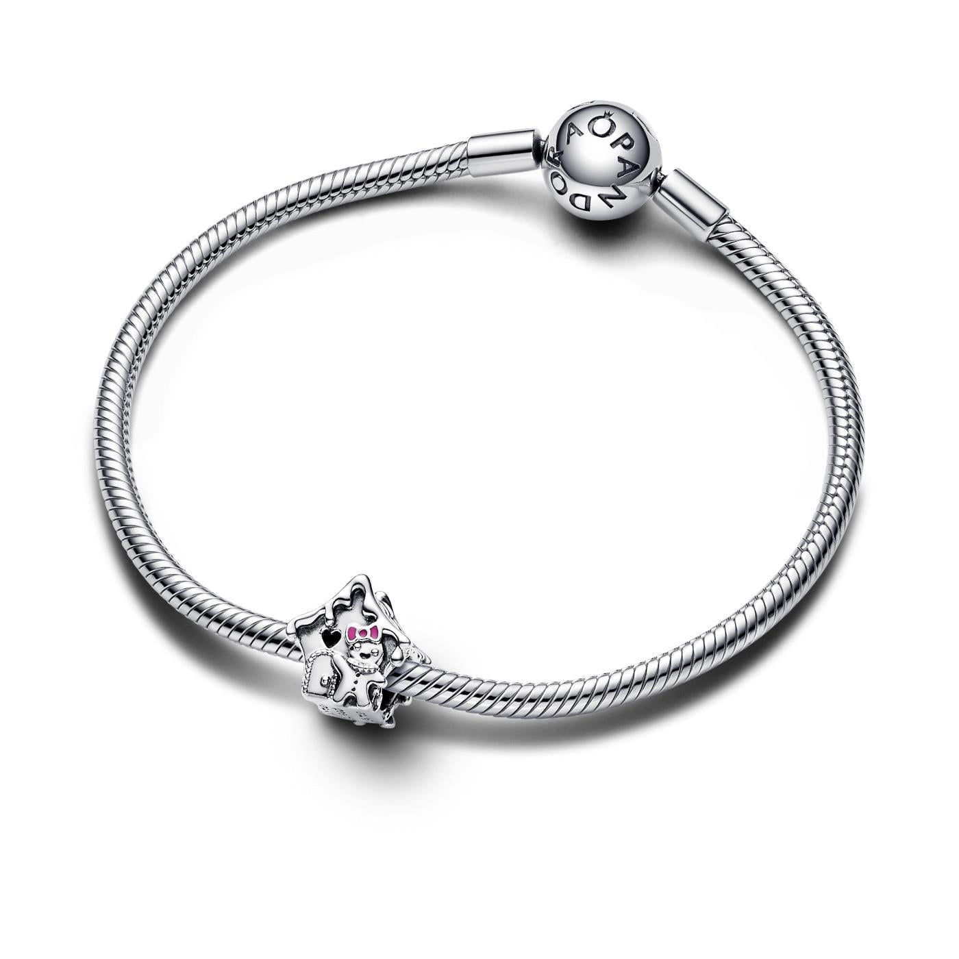 Pandora Gingerbread house sterling silver charm Pandora