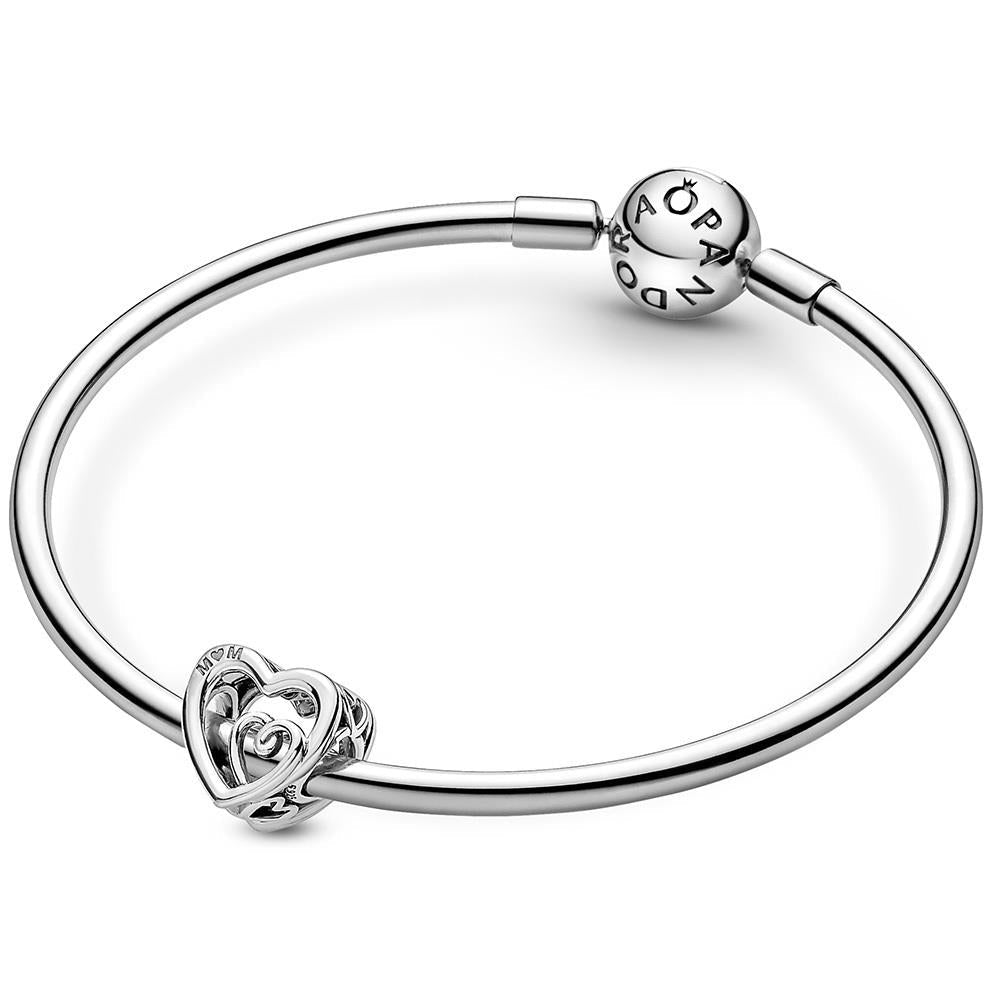 Pandora 790800C00 Entwined hearts sterling silver charm Pandora