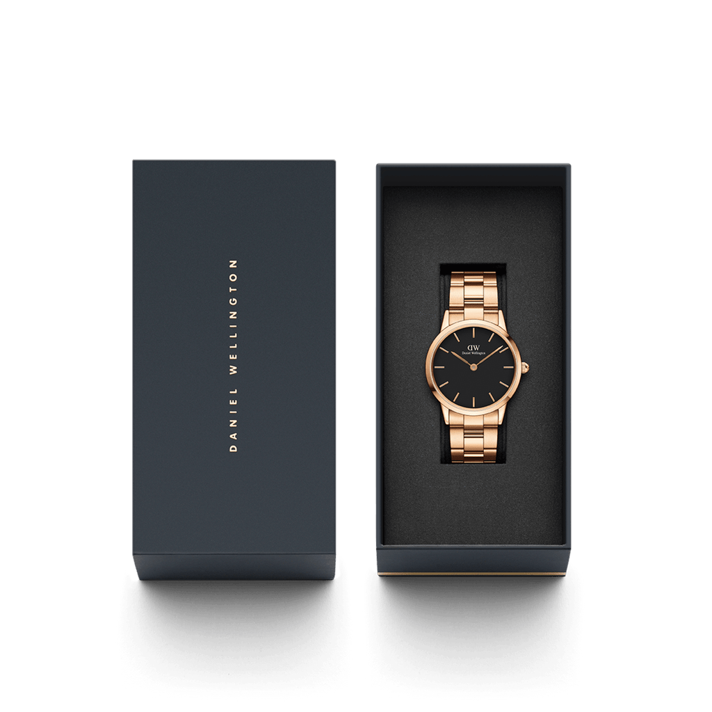 Produktbild av Daniel Wellington DW00100214, Iconic Link damklocka med 28 mm boett.