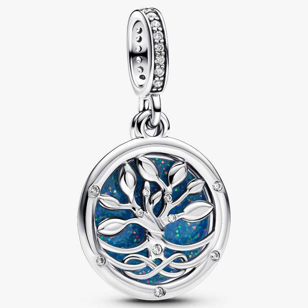 Pandora – Glow-in-the-dark Infinity Tree Double Dangle Charm – 793599C01