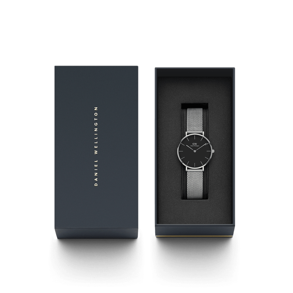 Produktbild av Daniel Wellington DW00100162, Petite Sterling damklocka med 32 mm boett.