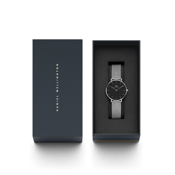 Produktbild av Daniel Wellington DW00100162, Petite Sterling damklocka med 32 mm boett.