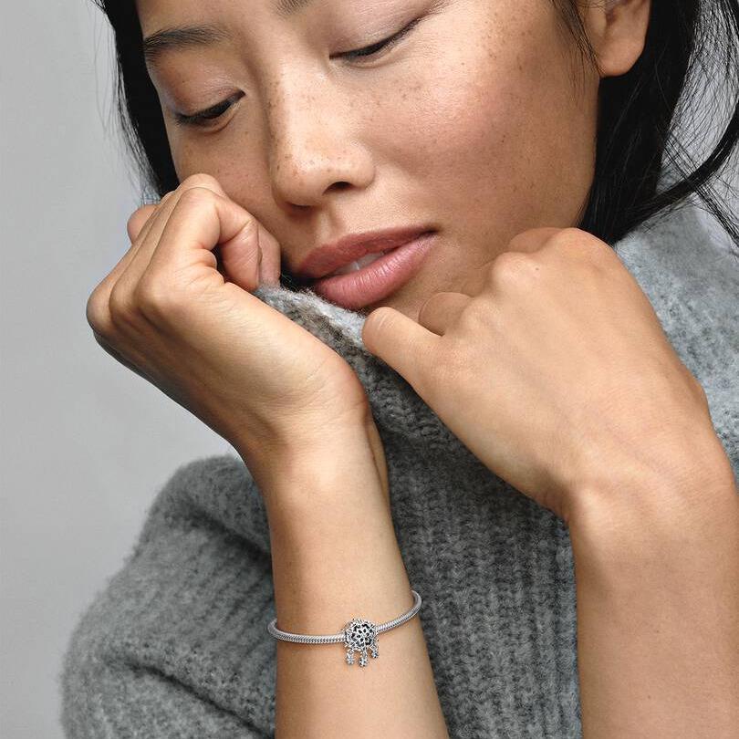 Icy Snowflake Drop Charm WRIST SWEDEN