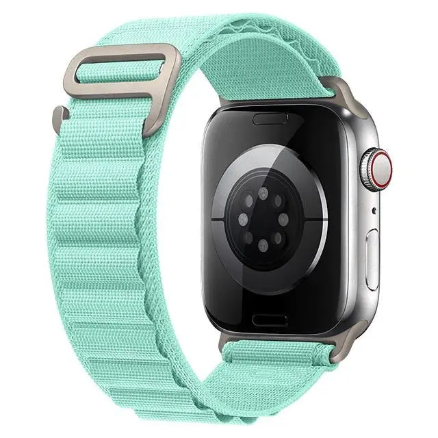 Apple Watch Alpine Loop Band - Mint Wrist Sweden