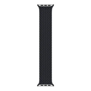 Apple Watch Flätad Sololoop Band - Svart Wrist Sweden
