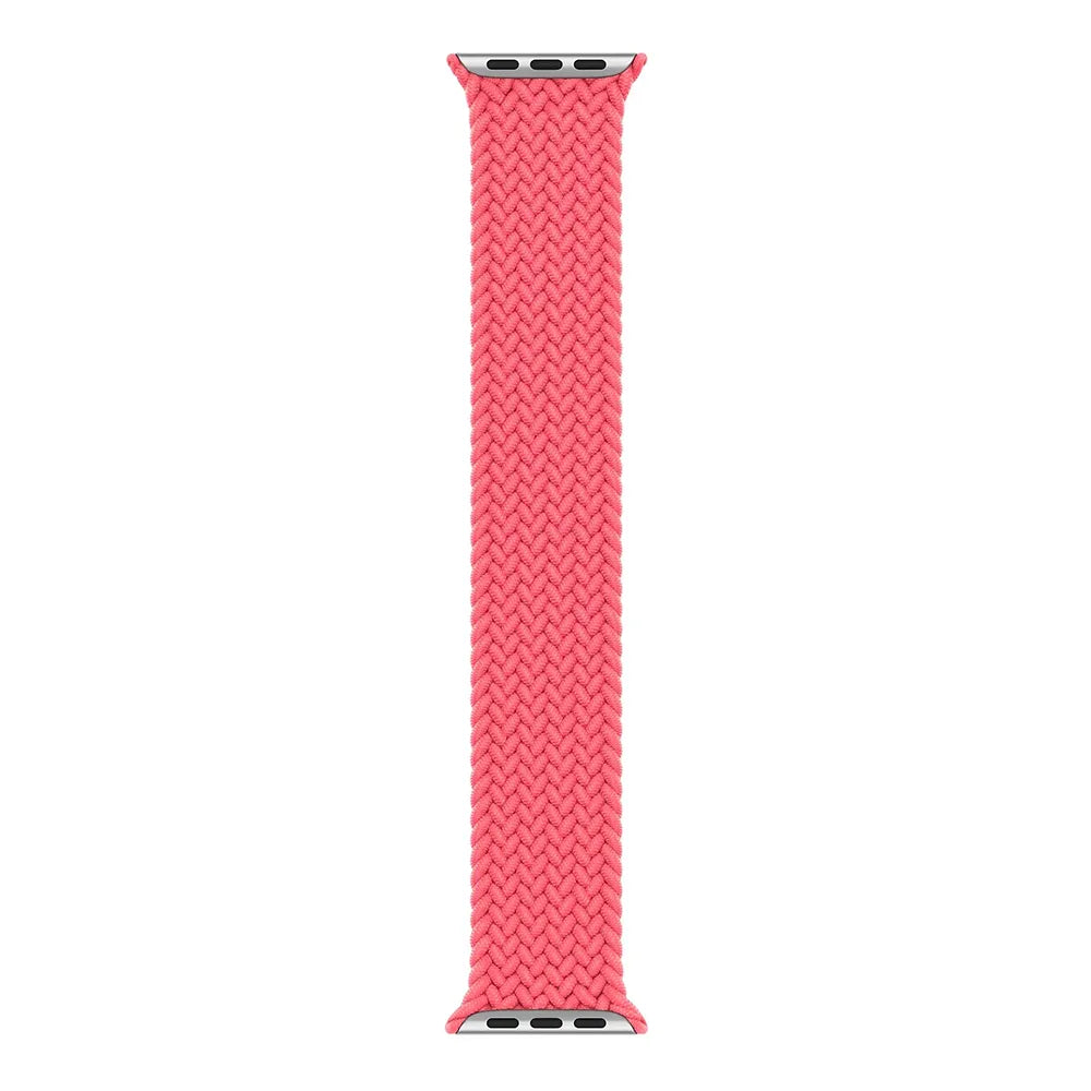 apple watch 38 40 41 mm rosa solo loop korall till apple watch från wrist sweden
