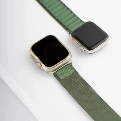 Apple Watch Alpine Loop Band - Olive Grön Wrist Sweden