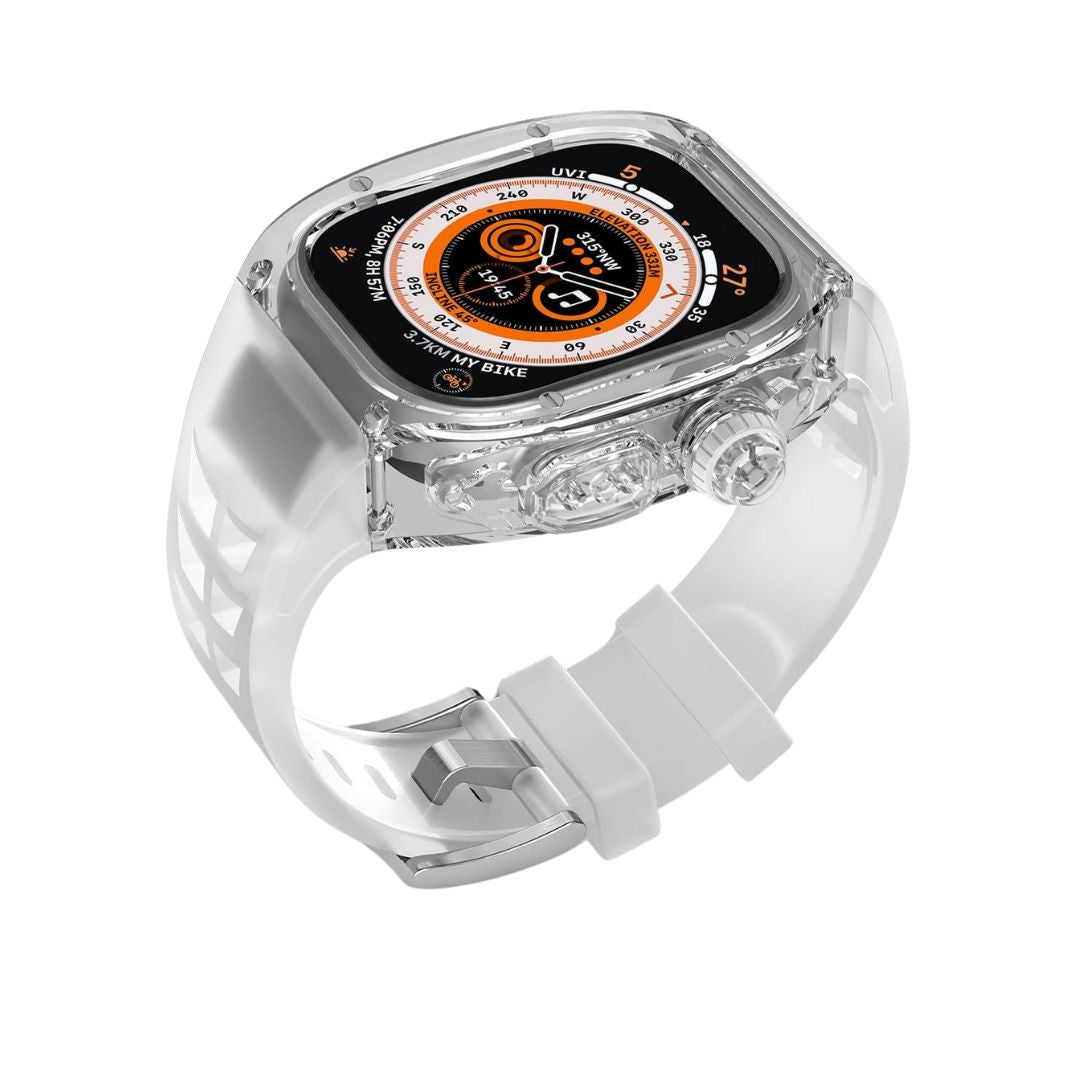 Apple Watch Ultra General Band -  Genomskinlig Band + Case Wrist Sweden