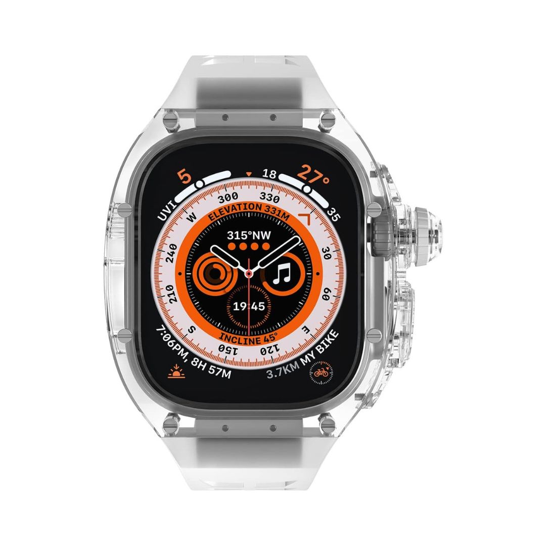 Apple Watch Ultra General Band -  Genomskinlig Band + Case Wrist Sweden