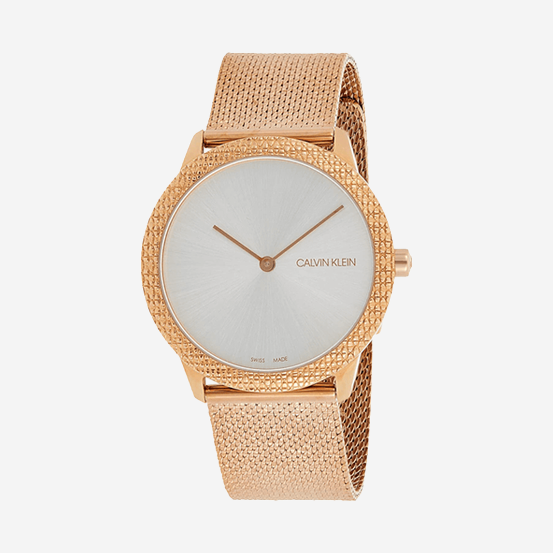 Calvin Klein – Vit/Roséguld Ø35 mm – K3M22U26 Calvin Klein