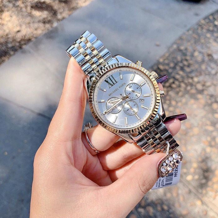 Michael Kors MK8344 - Herrklocka Guld/Silver WRIST SWEDEN