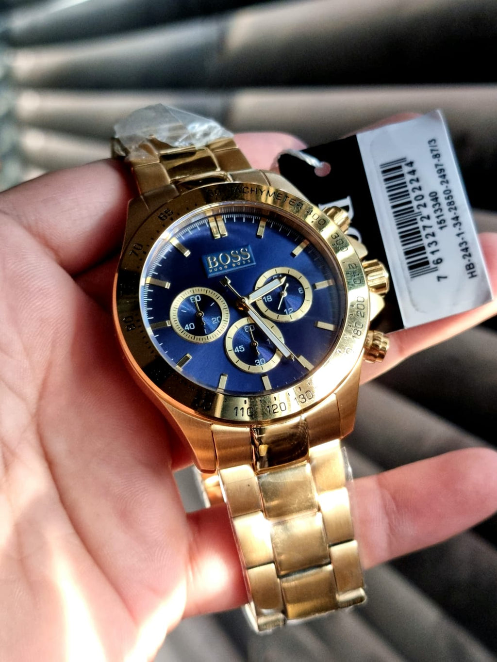 Produktbild av Hugo Boss 1513340, Ikon herrklocka med 44 mm boett.