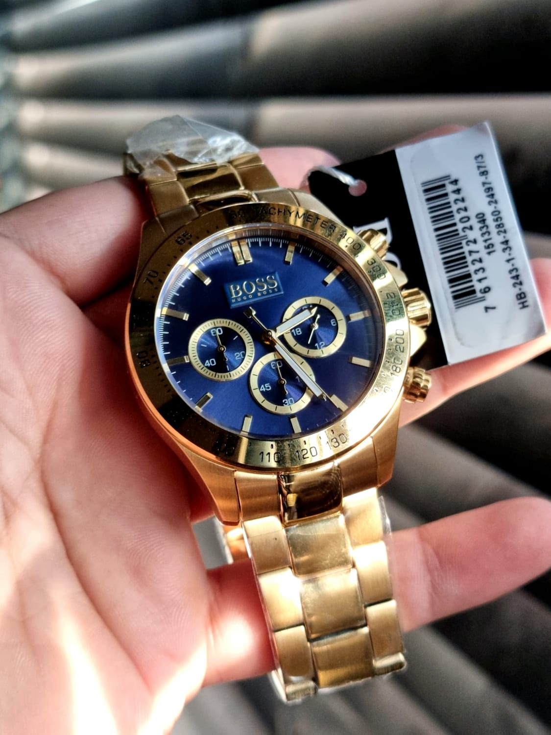 Produktbild av Hugo Boss 1513340, Ikon herrklocka med 44 mm boett.