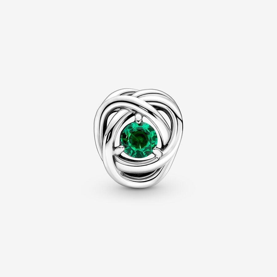 Pandora May Birthstone Eternity Circle Charm WRIST SWEDEN