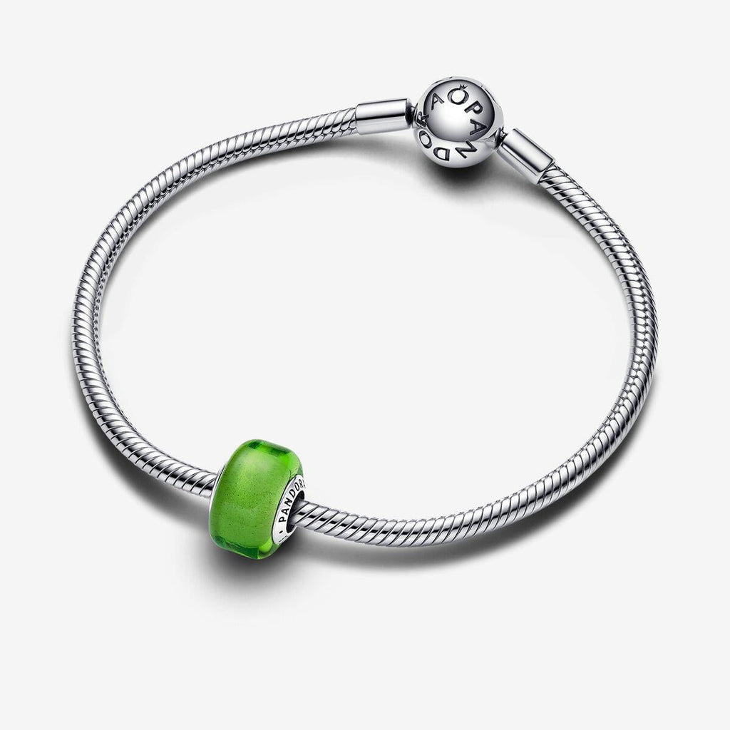 Pandora Green Mini Murano Glass Charm WRIST SWEDEN