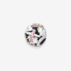 Pandora Fly Away Rainbow Sky & Travel Charm WRIST SWEDEN