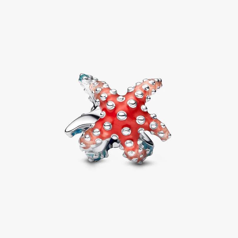 Colourful Starfish Mini Charm