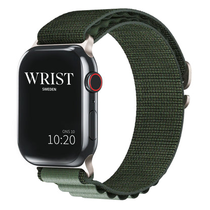 Apple Watch Alpine Loop Band - Olive Grön Wrist Sweden